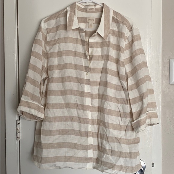 Chico’s button up - Picture 1 of 2